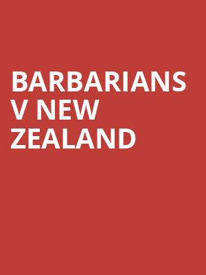 Barbarians v New Zealand at Twickenham Stadium